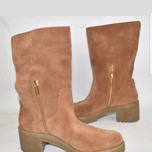 Michael Korks Whitaker mid calf boot